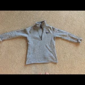 Patagonia Grey Fleece Quarterzip